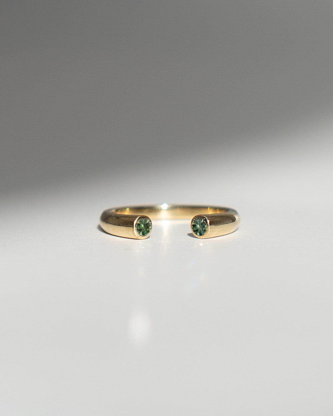 Cove Ring, Chakra Sapphires