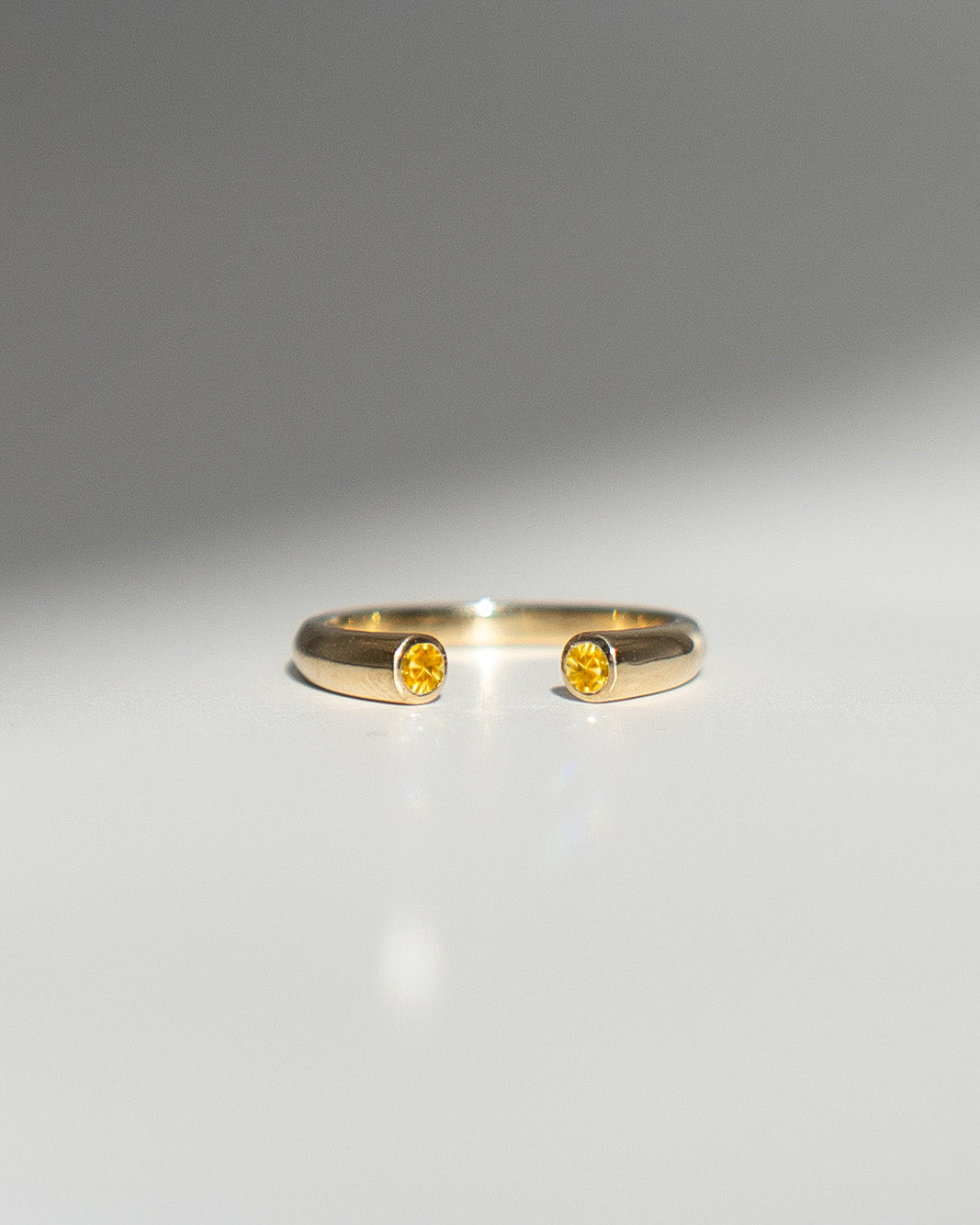 Cove Ring, Chakra Sapphires
