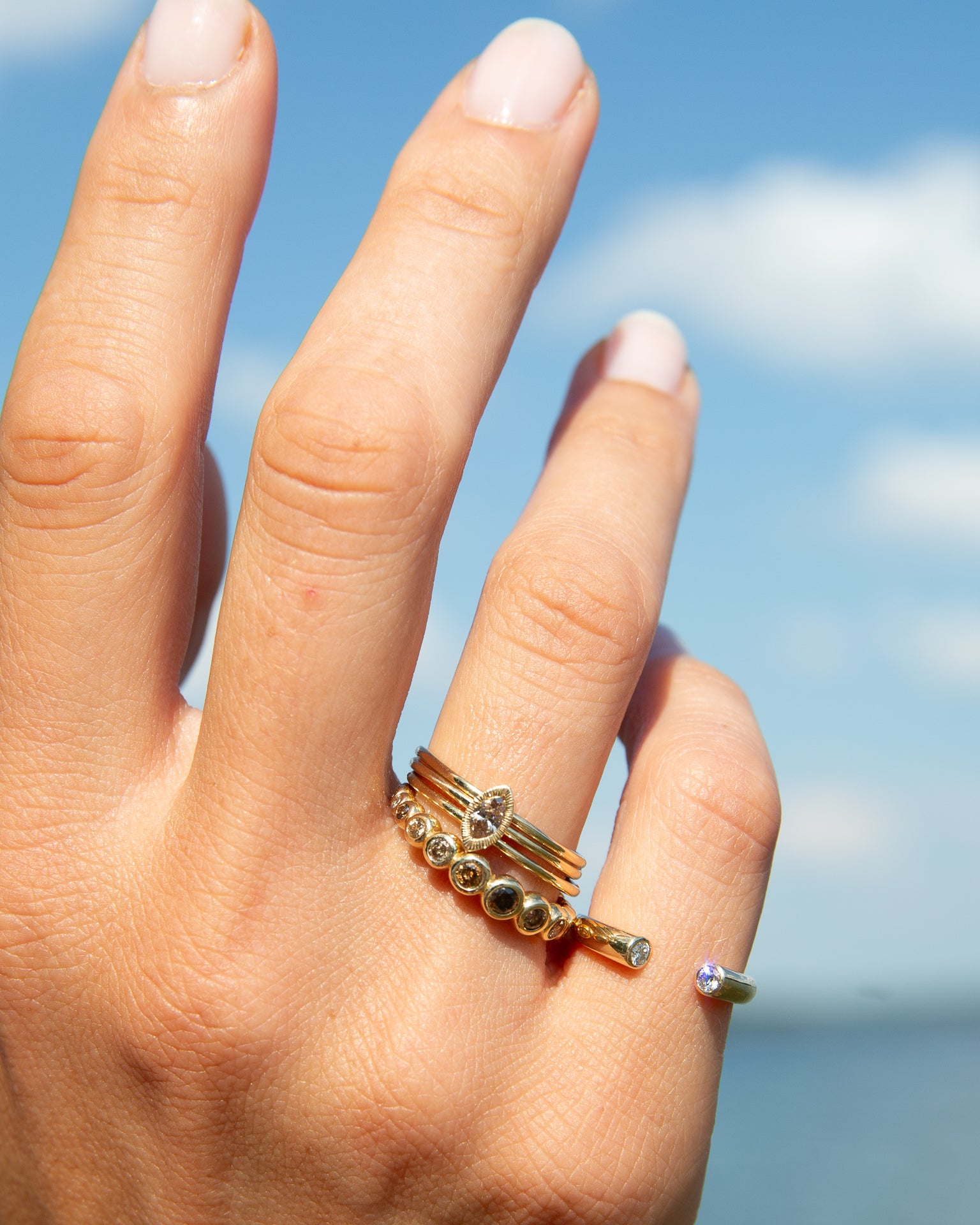 Cove Ring, Diamond