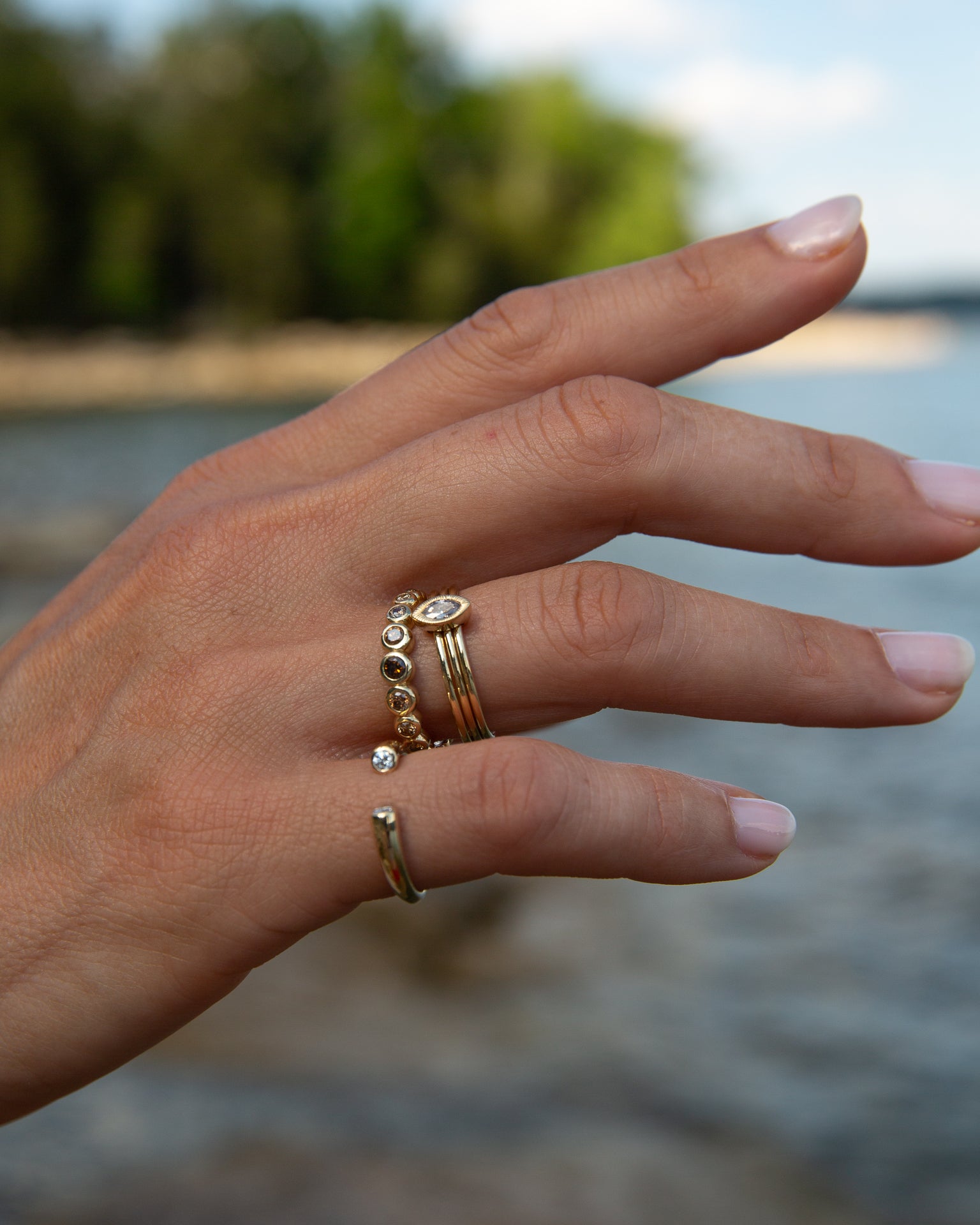 Cove Ring, Diamond