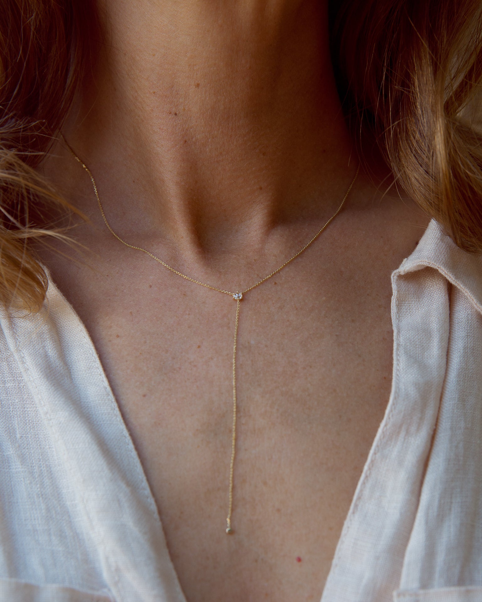 Rose Cut Lariat