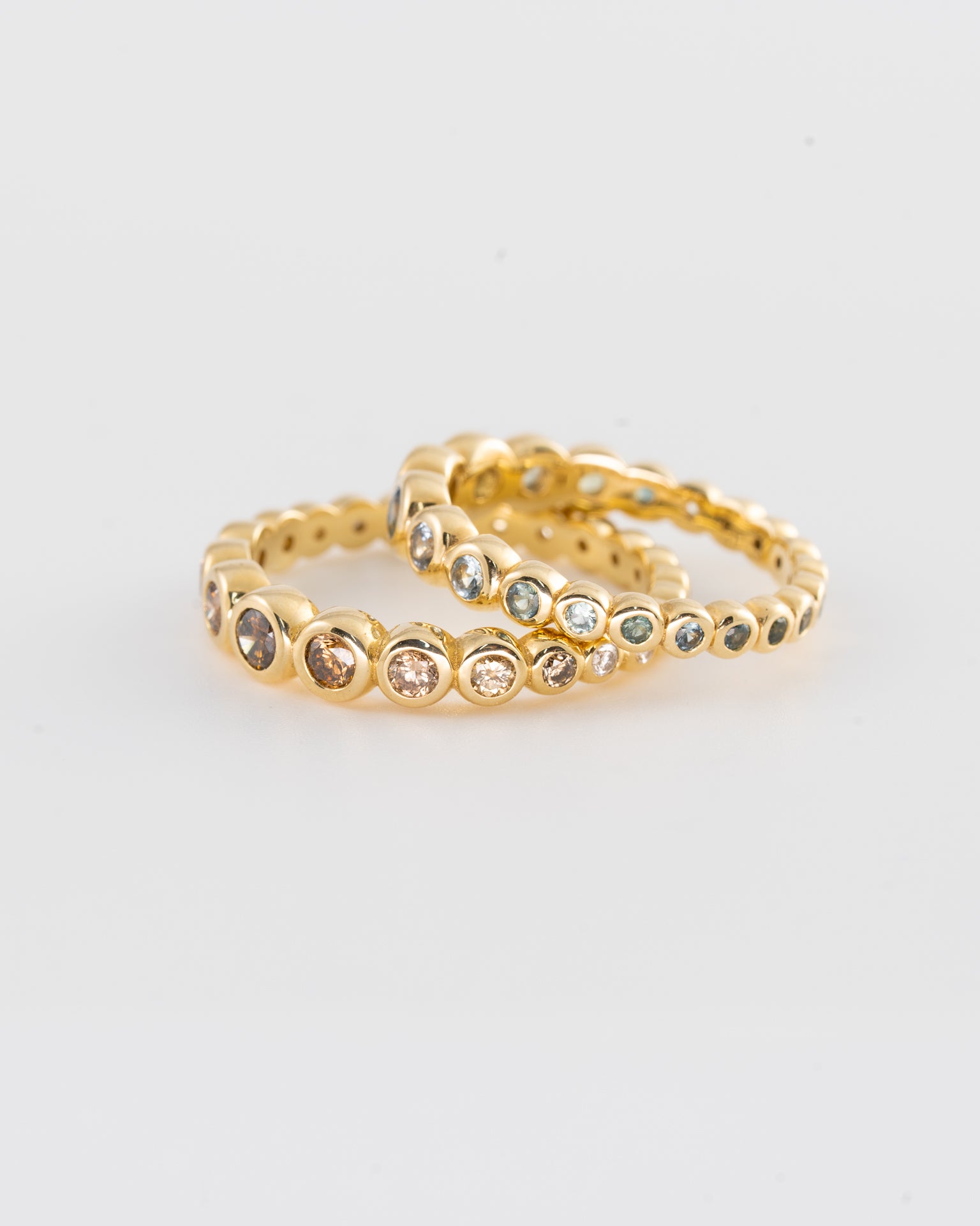Selene Ring, Ocean Sapphire
