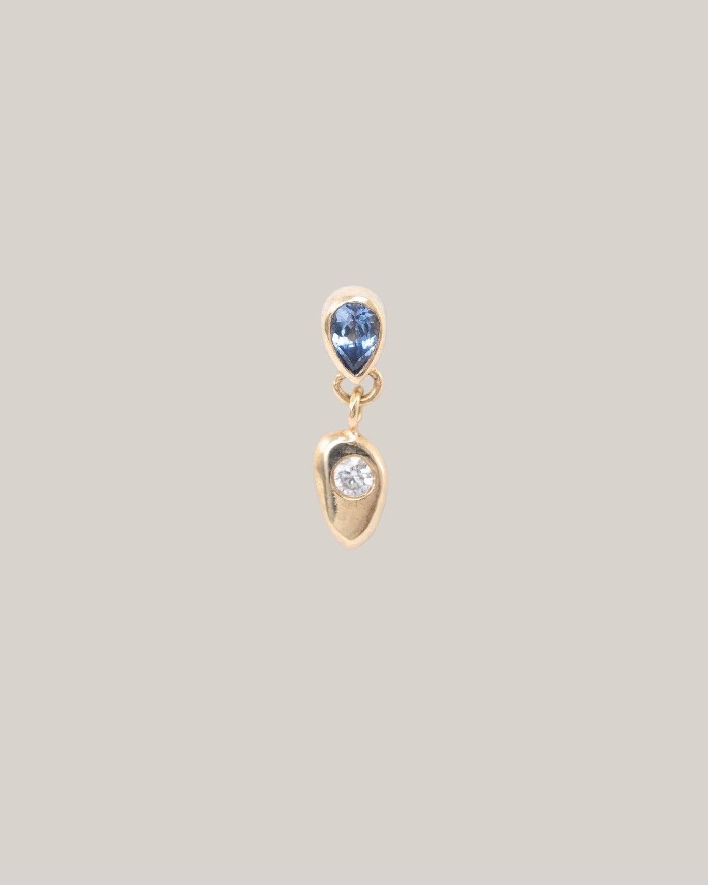 Baby Cairn Stud, Pear Sapphire