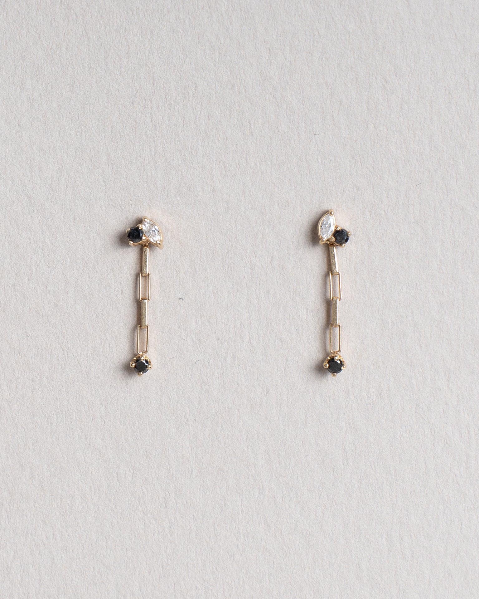 Noir Glimmer Studs