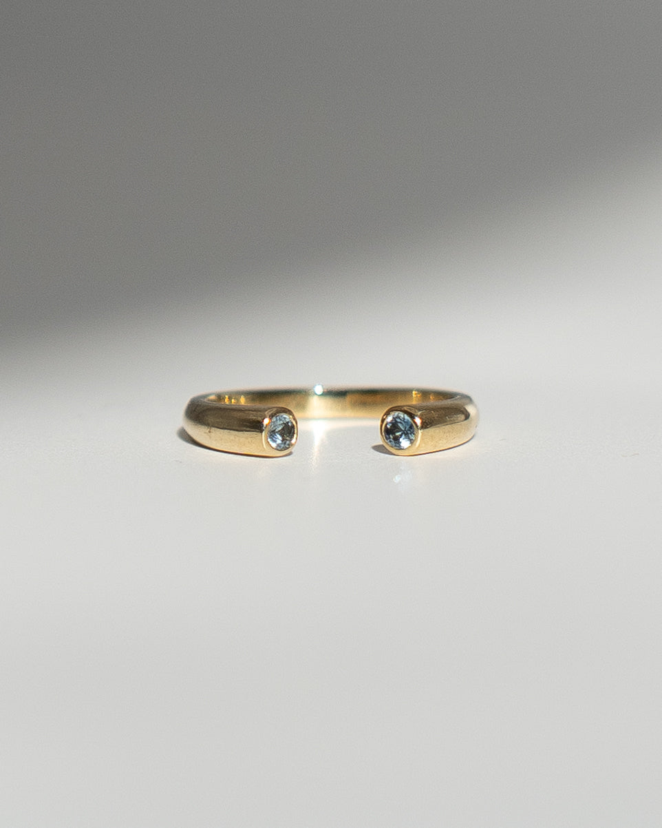 Cove Ring, Chakra Sapphires